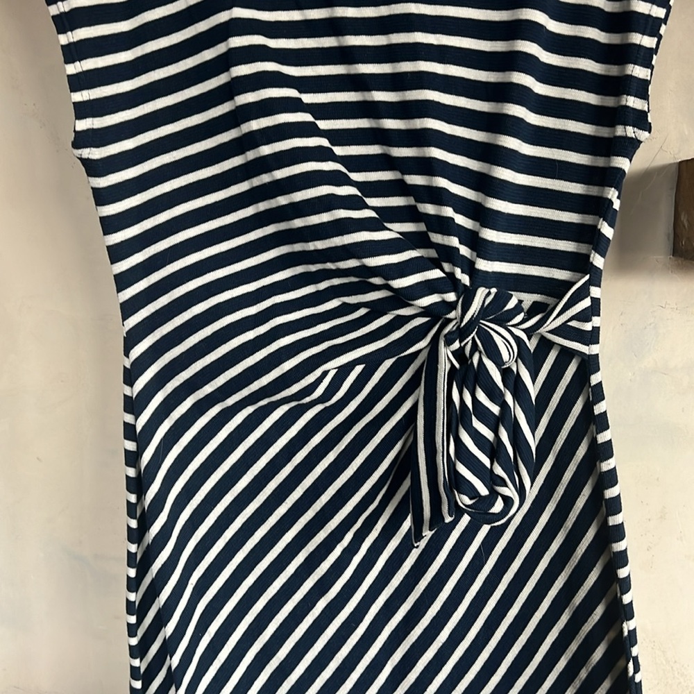 Apiece Apart Vanina Cinched Waist Dress in organic cotton - Picture 4 of 5